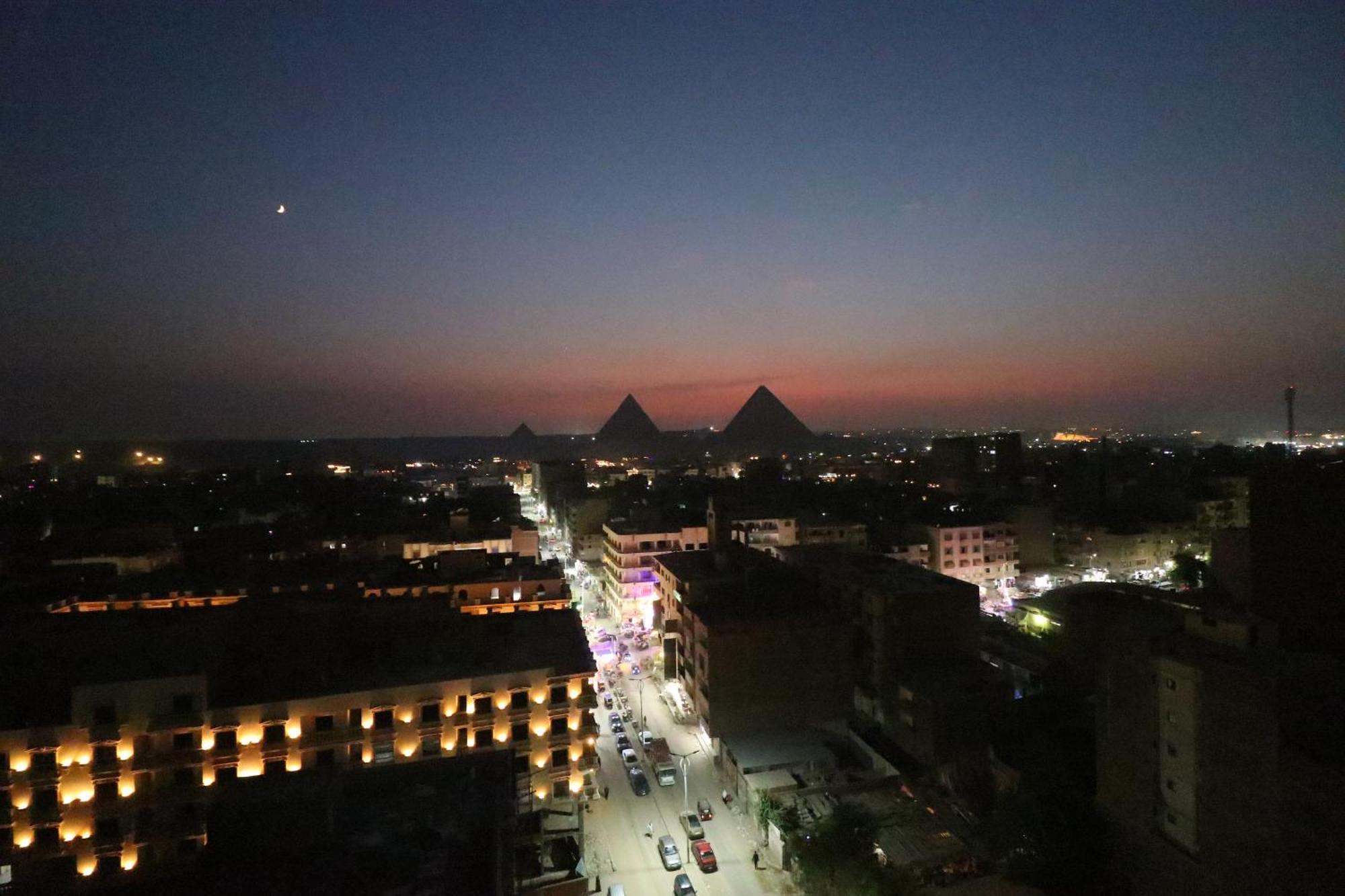 Kafret el-Gabal Pyramids Skyline Hotel Cairo מראה חיצוני תמונה