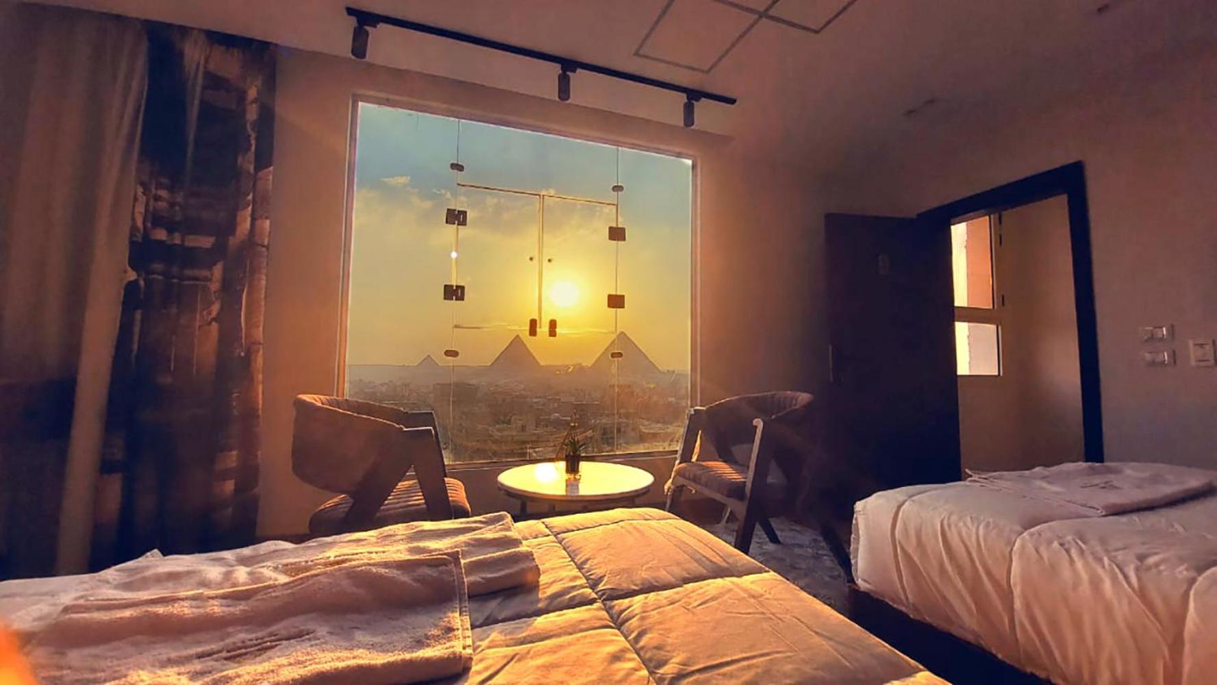 Kafret el-Gabal Pyramids Skyline Hotel Cairo מראה חיצוני תמונה
